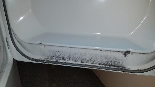 Dryer trap not cleaned regularly